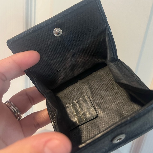 BVLGARI Black Leather coin holder - Picture 4 of 7